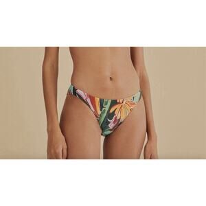 Farm Rio Banana Foliage Bikini Hot Pants Bottoms Size Large